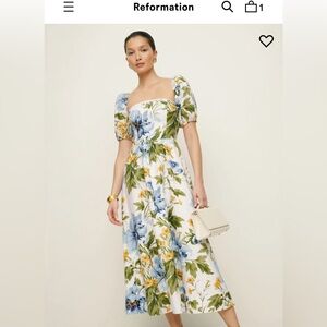 Reformation Marella Linen Dress SOLD OUT